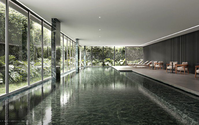 O Spa do Enora tem 3 tipos de saunas, incluindo uma de sal, piscina indoor, e diversas salas para tratamentos