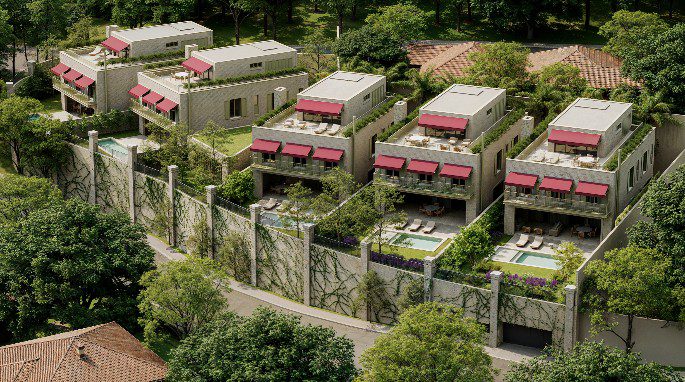 Luz, ventilação, caixilharia generosa e privacidade passam a ser parte central da percepção de bem-estar Lançamento do condomínio de casas Limantos, da Epson Engenharia em Cidade Jardim, São Paulo