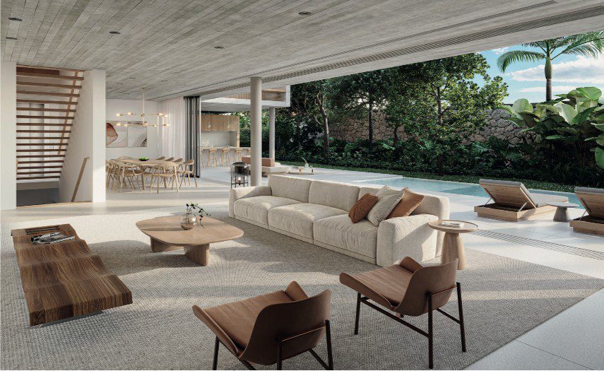 O novo luxo está menos na ostentação e mais na capacidade de a casa promover intimidade, convivência harmônica e qualidade real de vida. Villas Cidade Jardim da Catuaí: 8 casas em condomíno com aprox, 1000m2, Veja o projeto da Perkins&Will