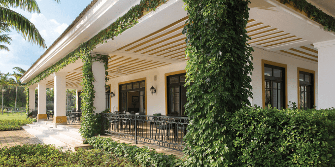 Antiga sedes de fazenda na Fazenda da Grama