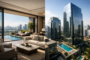 Imóveis de luxo ou fundos imobiliários?