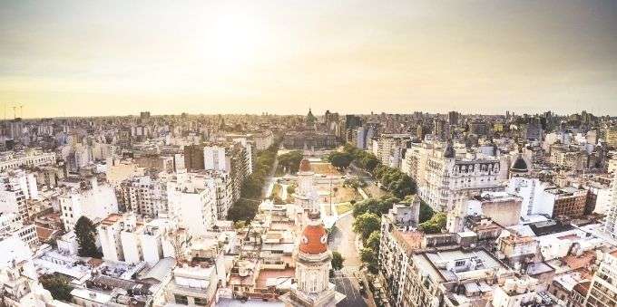 Buenos Aires: imagem diurna de vista geral de Buenos Aires 