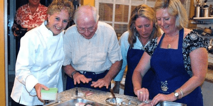 Jantar demonstrativo da Yara, em Paraty